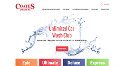 Desktop Screenshot of coatescarcare.com